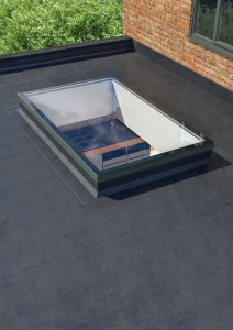 flat skylights