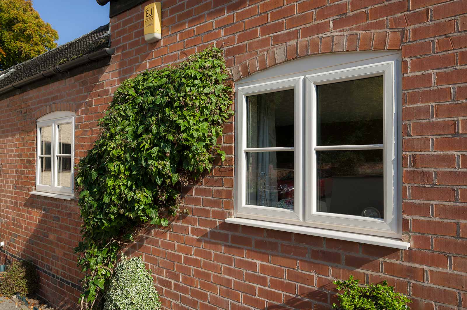 uPVC french casement windows in kirby